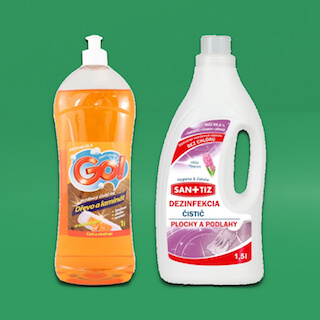 na podlahy a nábytok