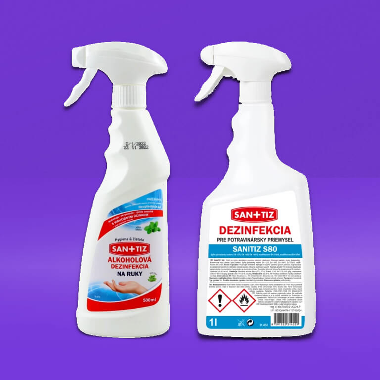 dezinfekcia  na ruky