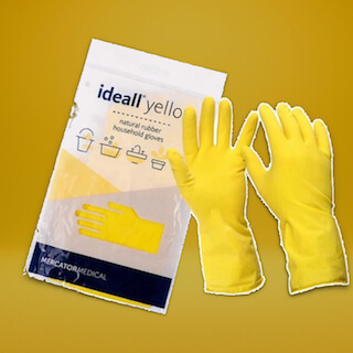 rukavice na potraviny a upratovanie