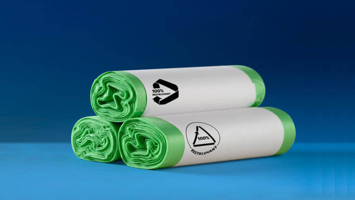 Eko obaly z recyklovaných LDPE plastov | MAT-obaly