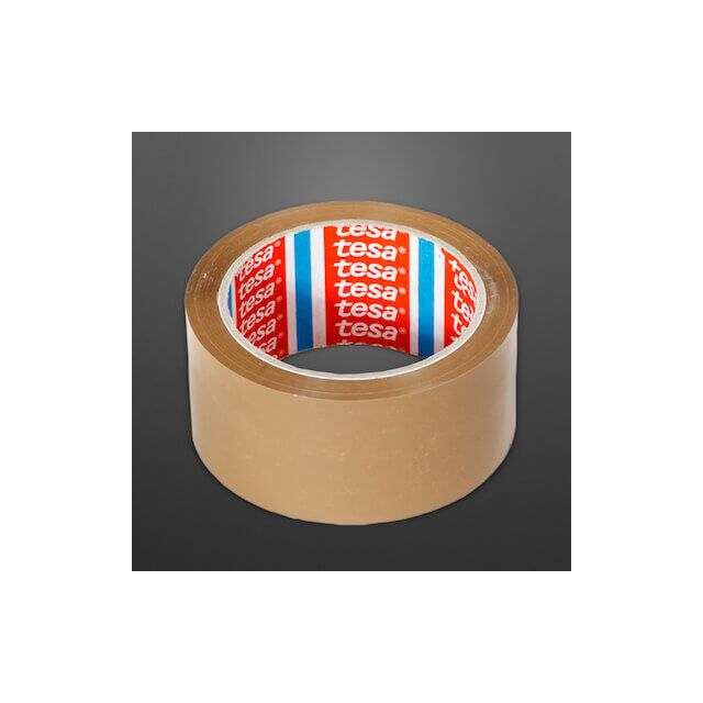 Lepiaca páska PP + kaučuk (hotmelt) TESA 4280 hnedá 50 mm x 66 m / 0.042 mm