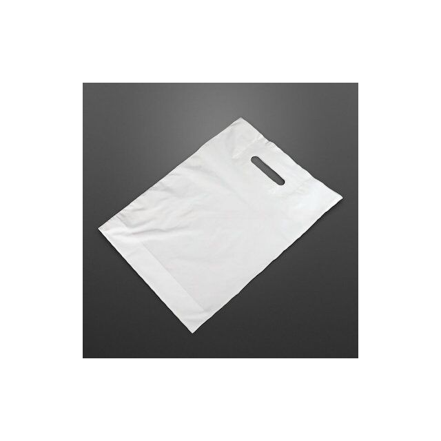 Plastová taška s priehmatom biela 260 x 360 / 0.040 mm voľné