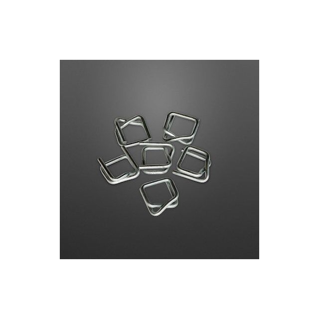 Uzatváracie spony drôtené 16 mm 1000 ks