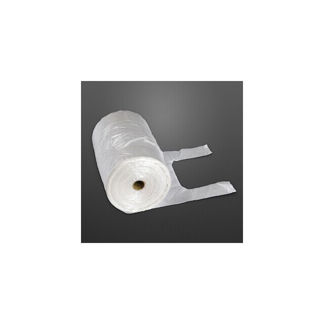 Mikroténová taška košieľka číra 220 + 140 x 340 / 0.010 mm 5 kg 200 ks