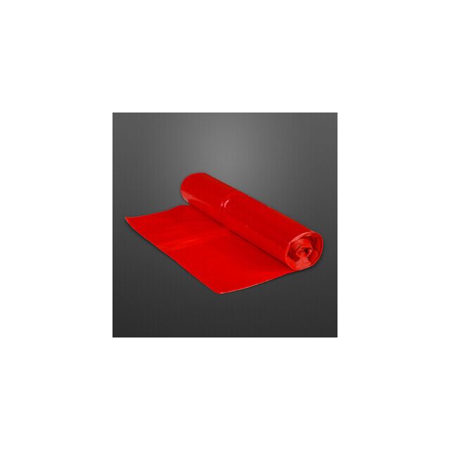 Mikroténové vrecia, červené 700 x 1100 / 0.020 mm 50 ks