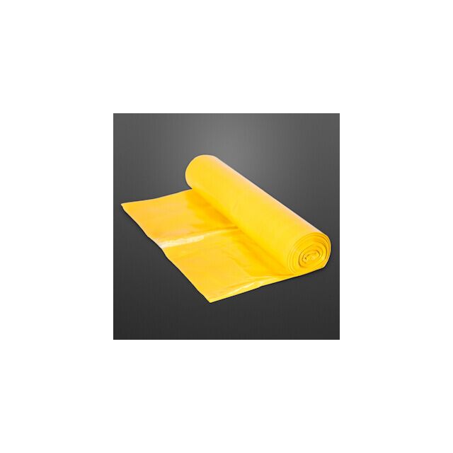 Mikroténové vrecia, žlté 700 x 1100 / 0.020 mm 50 ks