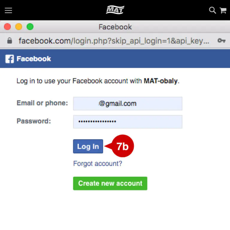 Ako sa zaregistrovať a vytvoriť zákaznícky účet v eshope MAT-obaly