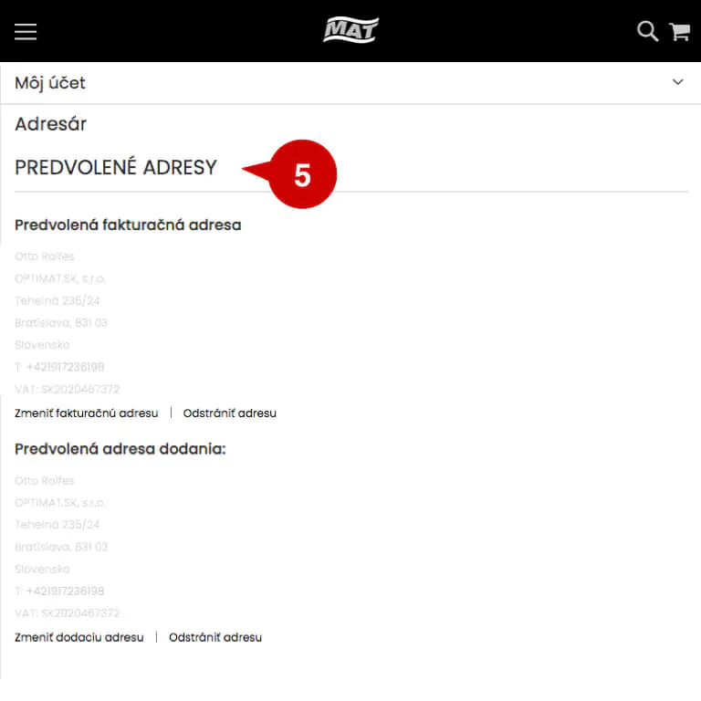 Firemný zákaznícky účet v eshope MAT-obaly pomáha šetriť čas a peniaze pri nákupe