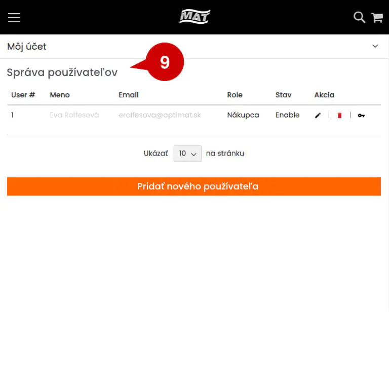 Firemný zákaznícky účet v eshope MAT-obaly pomáha šetriť čas a peniaze pri nákupe